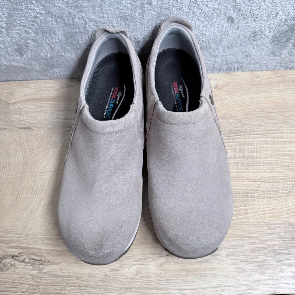 Dansko Patti Slip On Clog Shoe 8 38 Gray Comfort Walking Casual Minimalist Style - Picture 3 of 12